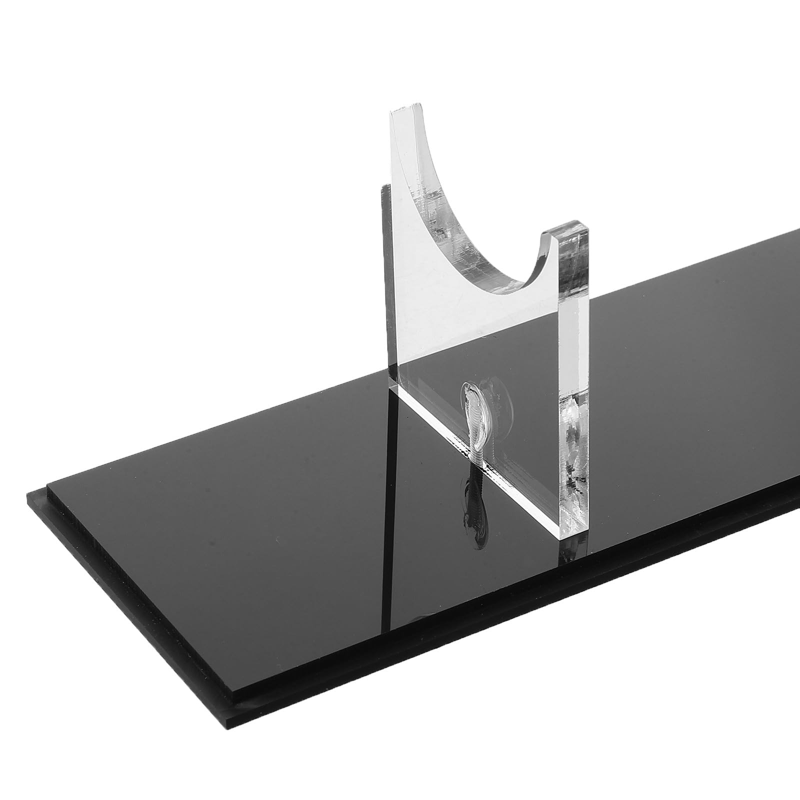 Housoutil Acrylique Présentoir Couteaux de Collection Pliable pour Table