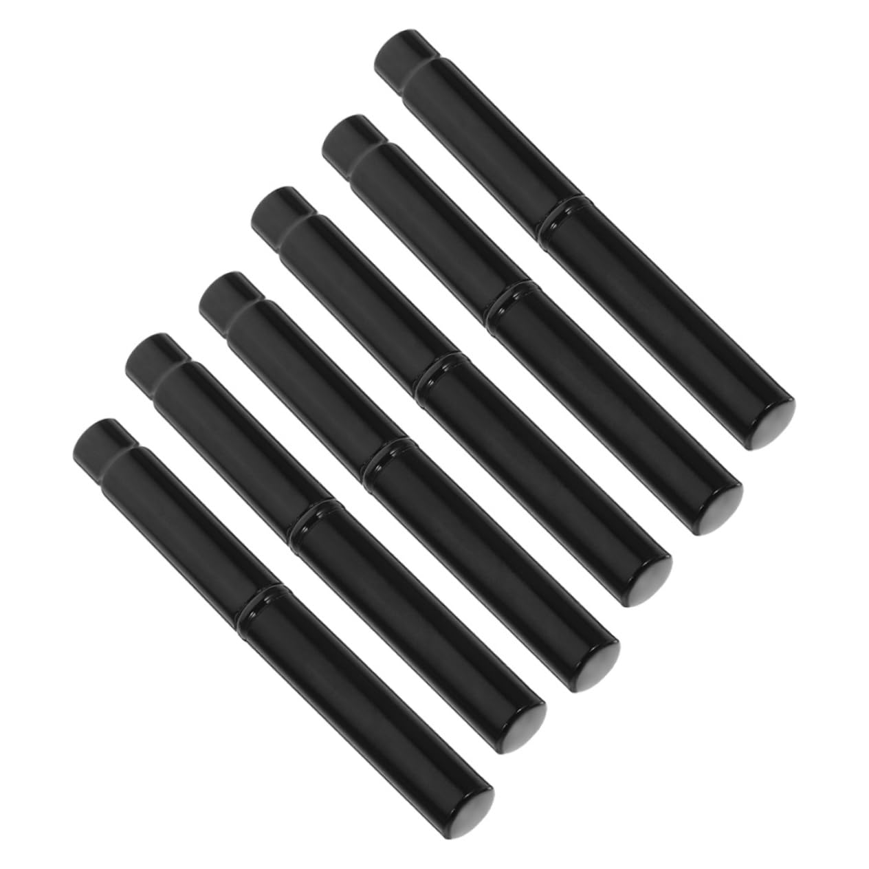 Gogogmee Precision Eyebrow Lash Brush Set 6pcs Travel Size Makeup Brushes Eyebrow Spoolies Multi-functional Makeup Tool