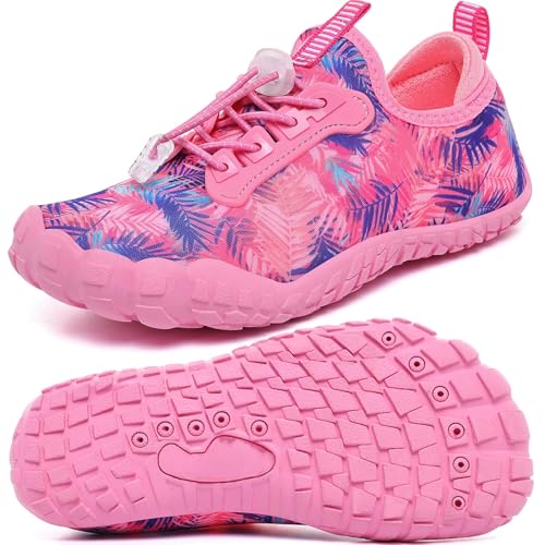Image of Quickshark Kids Water Shoes Boys Girls Barefoot Aqua Socks Outdoor Indoor Quick Dry Sandals Lightweight Slip On Walking Sneakers for Beach Pool Swim (Little Kid /Big Kid)