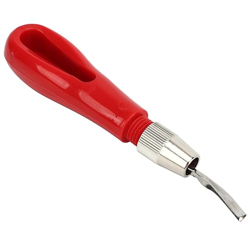 Miniatura 3 de Juego de cortadores de linóleo, cuchillas de acero inoxidable, estables, resistentes a la corrosión, kit de tallado de calabaza, mango de plástico