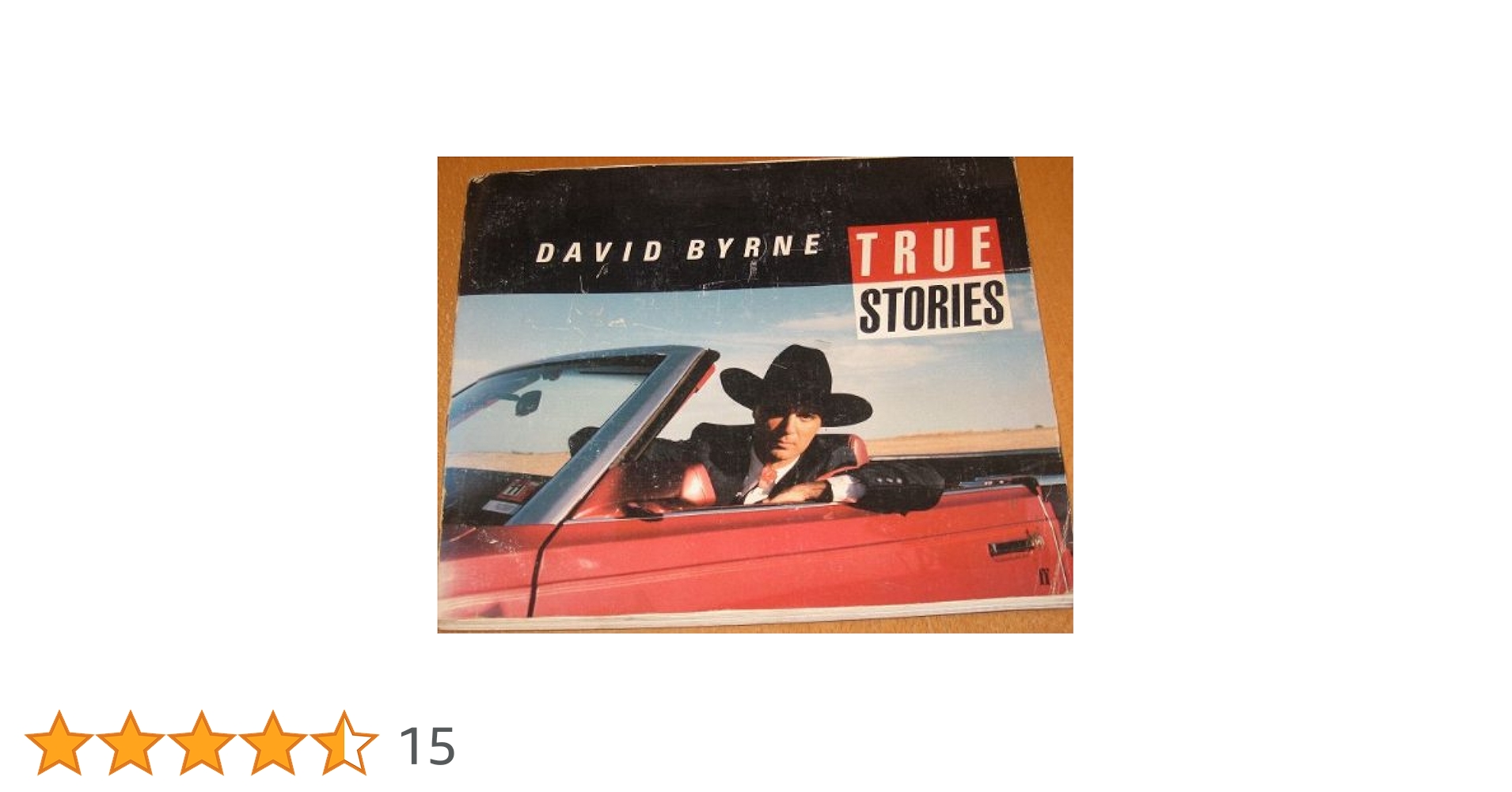 [洋書] DAVID BYRNE TRUE STORIES デヴィッドバーン True Stories - David Byrne
