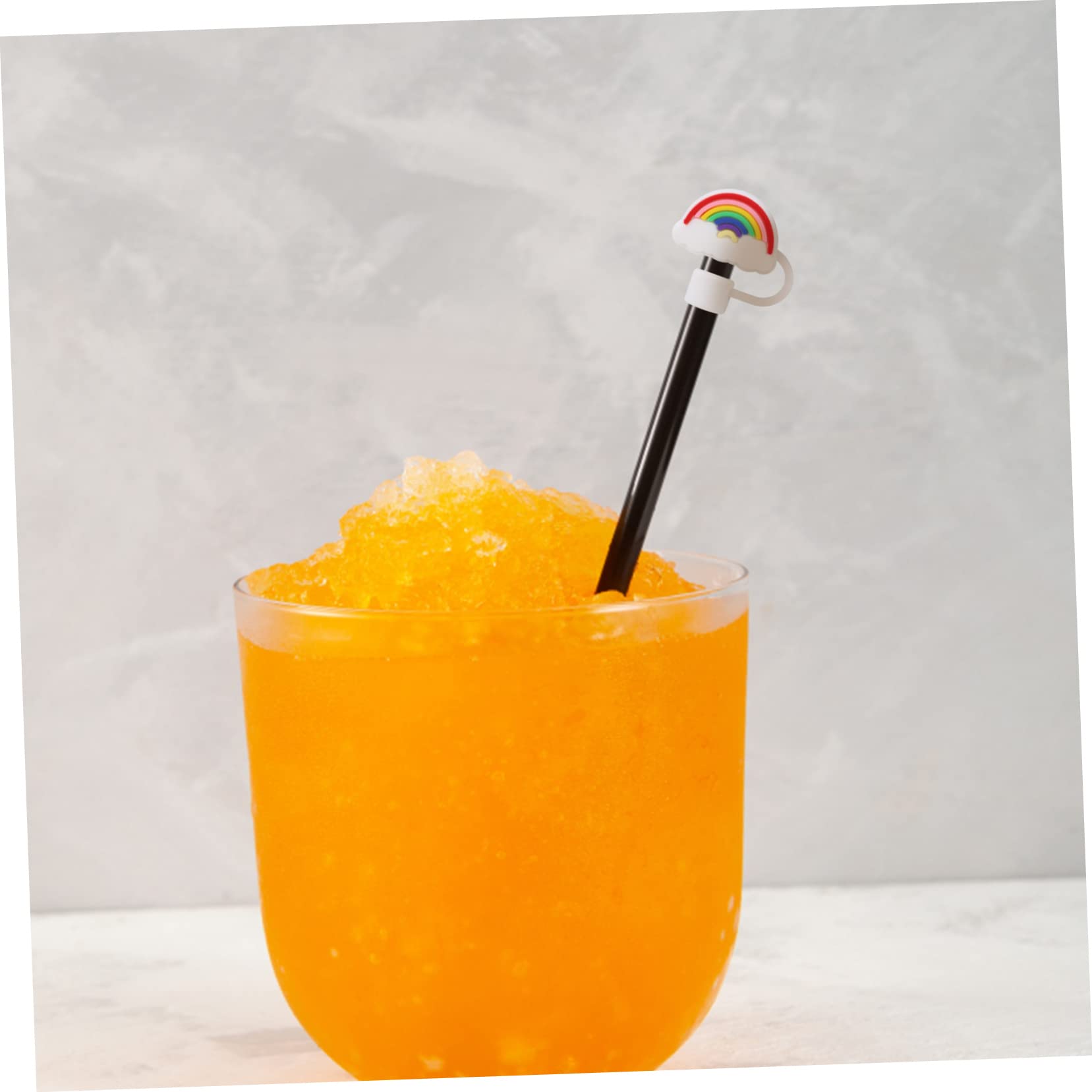 Ciieeo 4 Juegos Cubierta De Tapones De Punta De Cubre Tapones De Pajitas Tapa De Adornos De Para Vasos Guarnición De Cóctel Pajitas Tapones 12 Uds * 4