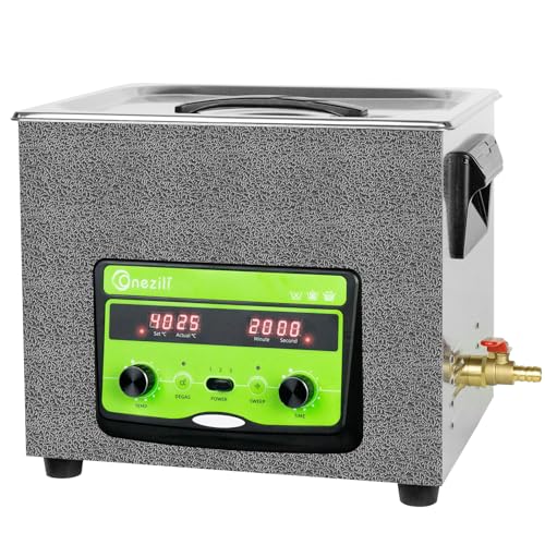 ONEZILI Ultrasonic Cleaner 10L, 240W Ultrasonic Parts Cleaner wit...