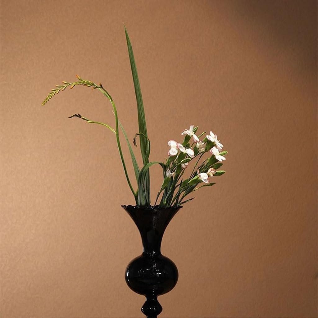 Vaso Semplice vaso di vetro nordico Vaso di fiori Soggiorno Camera da letto Tavolo da pranzo Decorazione Ornamenti squisiti Vaso In Ceramica