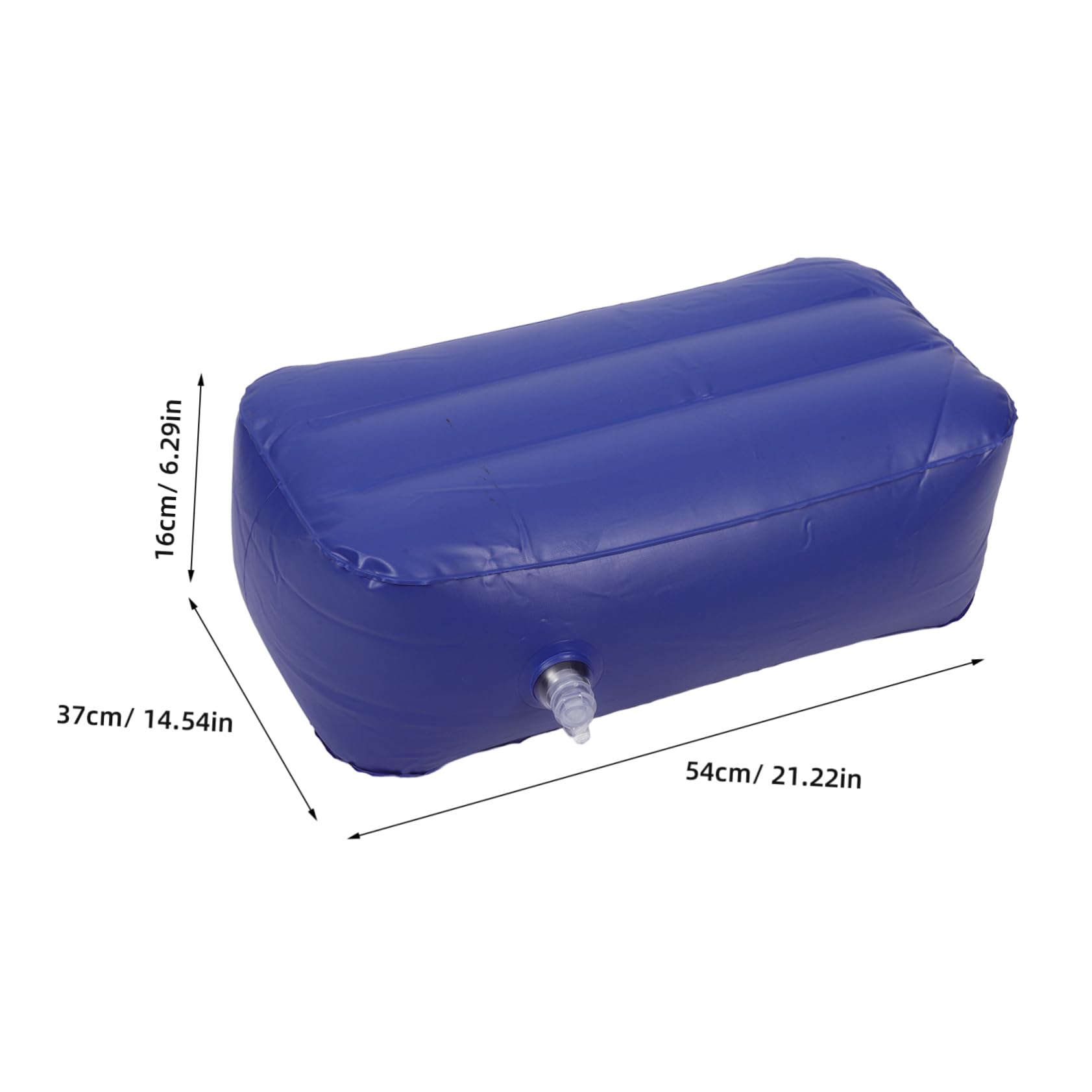 KICHOUSE Inflatable Boat Seat Multifunctional Seating Cushion for River Boat Kayak Fishing Made of PVC