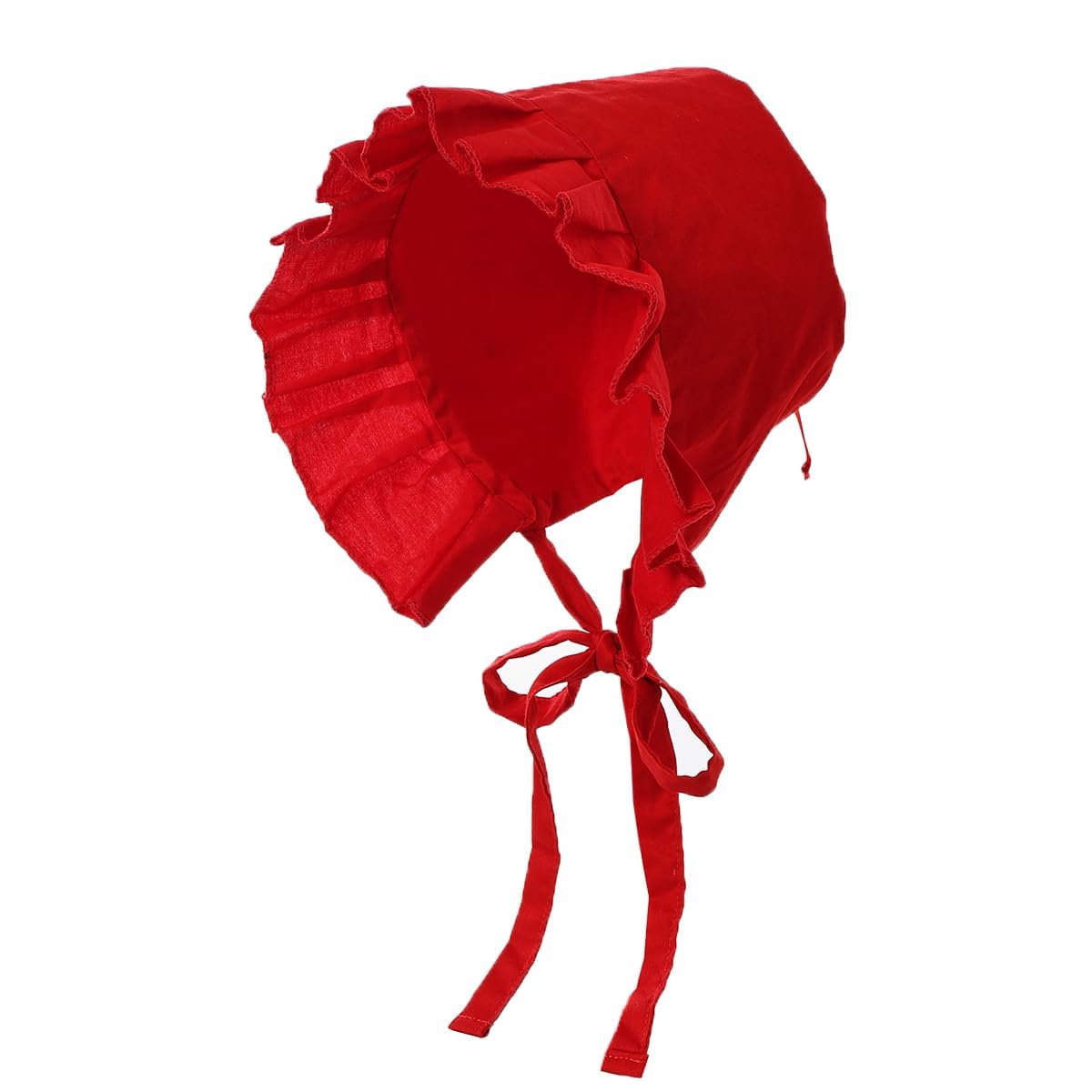 GRACEART Victorian Mob Cap Medieval Maid Bonnet Hat Women Costume Accessory for Fancy Dress (99.99% Cotton) โ image 1