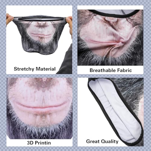 Image of Balaclava Mask 3D Print Full Face Mask Cooling Neck Gaiter Sun Protection Face Cover Mask Windproof Ski Mask