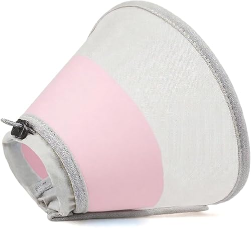Transparent Cat Recovery Cone Collar Adjustable Anti Lick Collar
