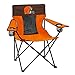 Logo Brands NFL Cleveland Browns  Folding Elite Chair with Mesh Back and Carry Bag ,  Orange,  One Size