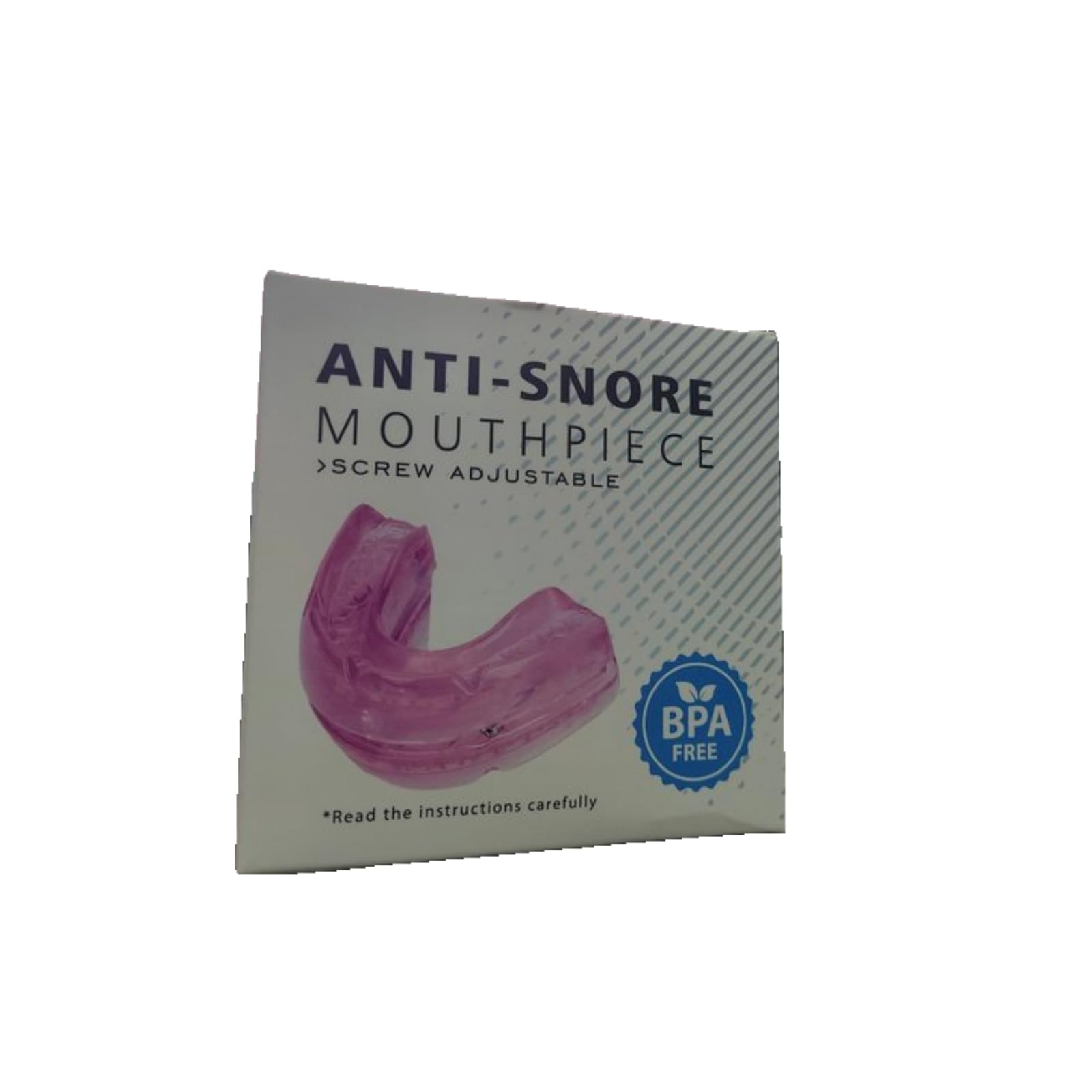 Schnarchstopper Anti Schnarch, Schnarch Schiene Gegen Zähneknirschen (Pastellrosa)