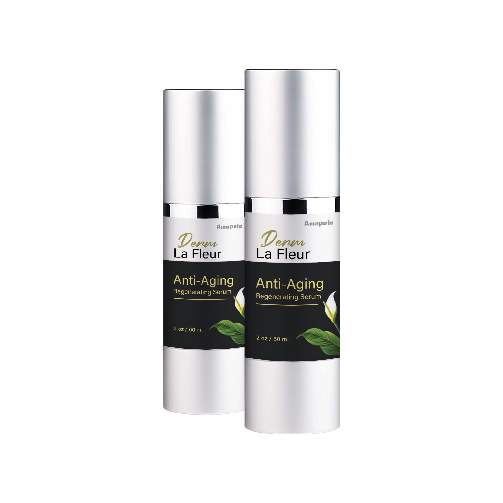 Derm La Fleur - Derm La Fleur Anti Aging Serum (2 Pack, 4oz)