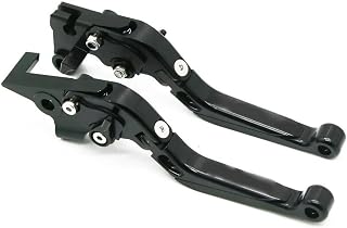 Ogniwo Accesorios De Motocicleta para Loncin VOGE SR4 MAX SR4MAX 2022-2023 Palancas De Embrague De Freno Extensibles Plegables Ajustables (Color : Negro)
