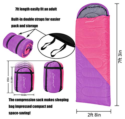 image for Clostnature Sleeping Bag - Lightweight Waterproof Camping Sleeping Bag