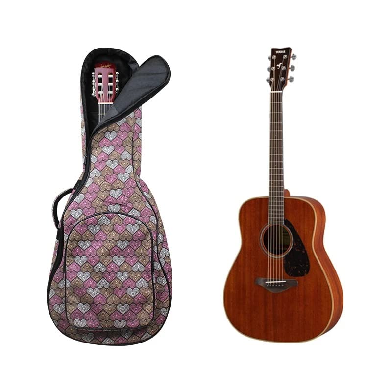GOENN Étui de Guitare Sac de Guitare Sac à Dos de Guitare rembourré en Coton à Double Sangle (Color : A, Size : L) - Les Beatles, Paul McCartney, John Lennon, RIngo Starr, George Harrison GOENN Étui de Guitare Sac de Guitare Sac à Dos de Guitare rembourré en Coton à Double Sangle (Color : A, Size : L) – Image 4