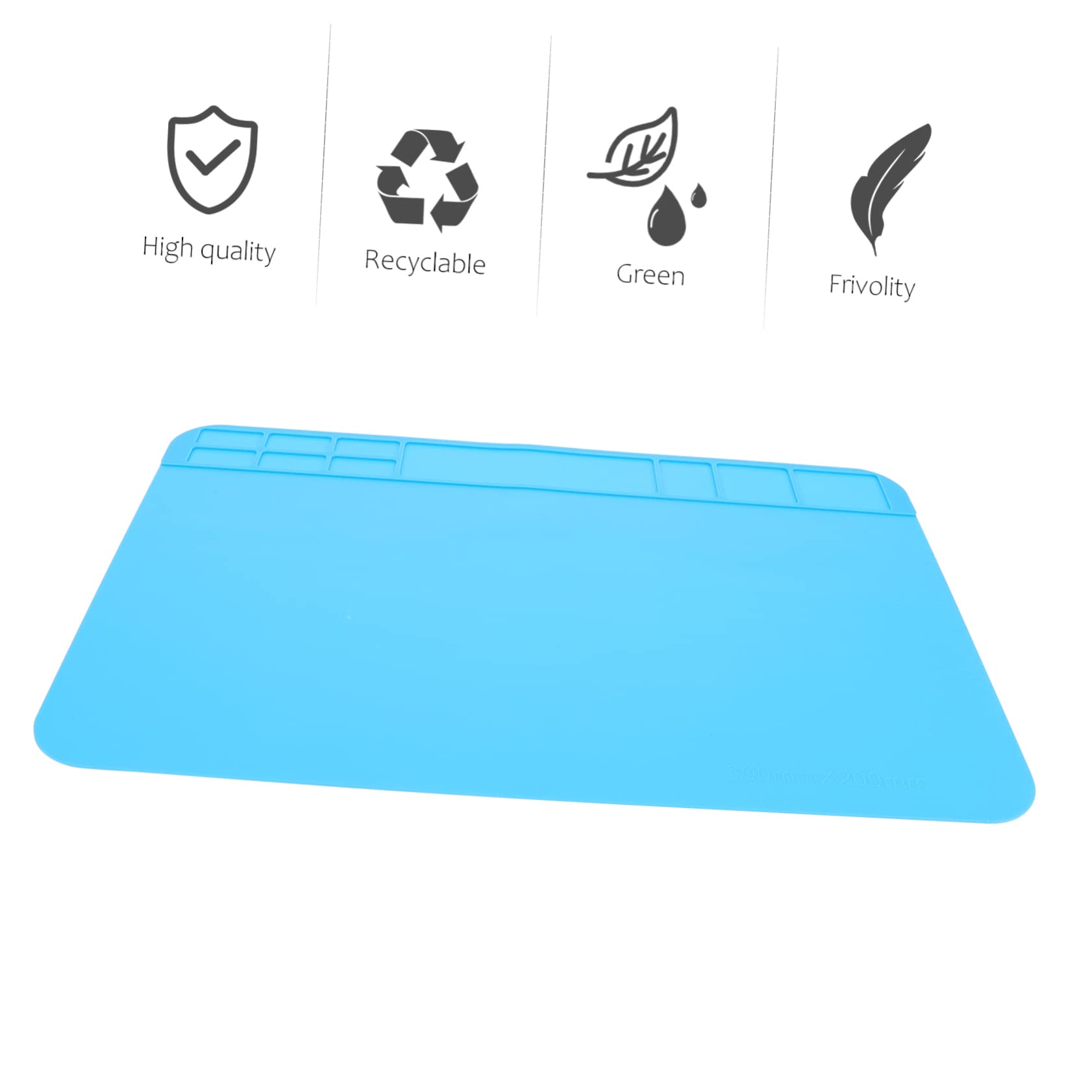 NULYLU Silicone Heat Resistance Pad Repair Maintenance Platform for Electronics Soldering