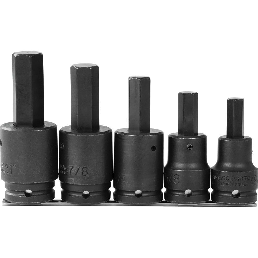 Stanley Proto j07595 5 pieza 1/2 "unidad Impacto Hex juego de puntas
