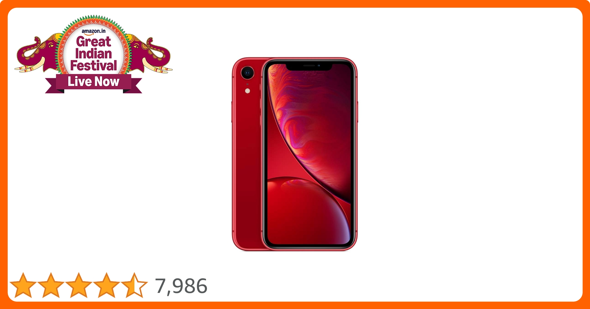 Apple iPhone XR 赤 64GB Apple iPhone XR (64GB) - (Product) RED : Amazon.in: Electronics