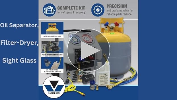 Amazon.com: Mastercool 69365 Twin Turbo Refrigerant Recovery