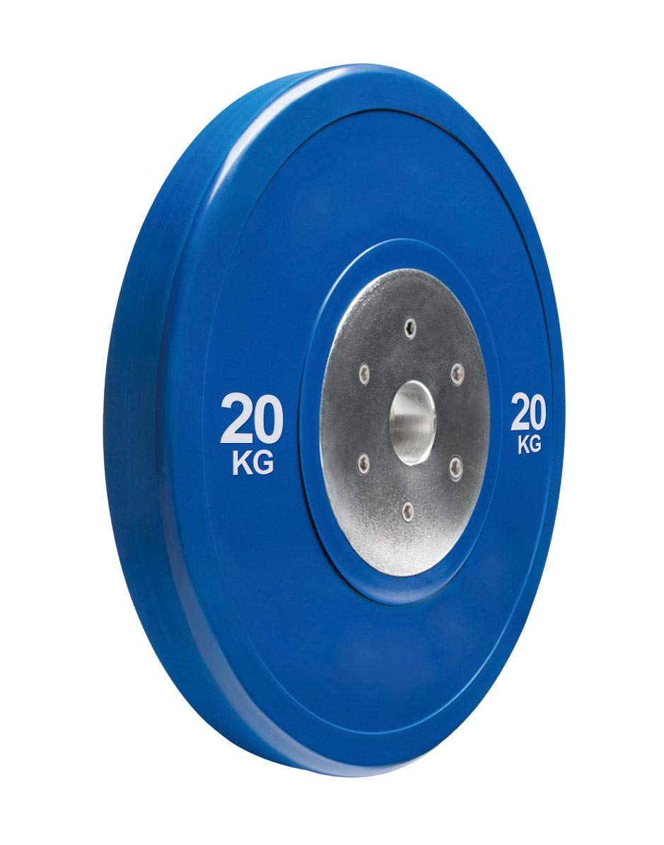 Anilha Olímpica Bumper Plate Cross Training Para Musculação 20kg WCT Fitness