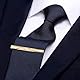 Tidefire Krawattenklammern für Männer Business Krawattenklammer Personalisierte Krawattenklammer Pin Kurzer Stil Krawattenklammern Krawattenspange (Gold 1)