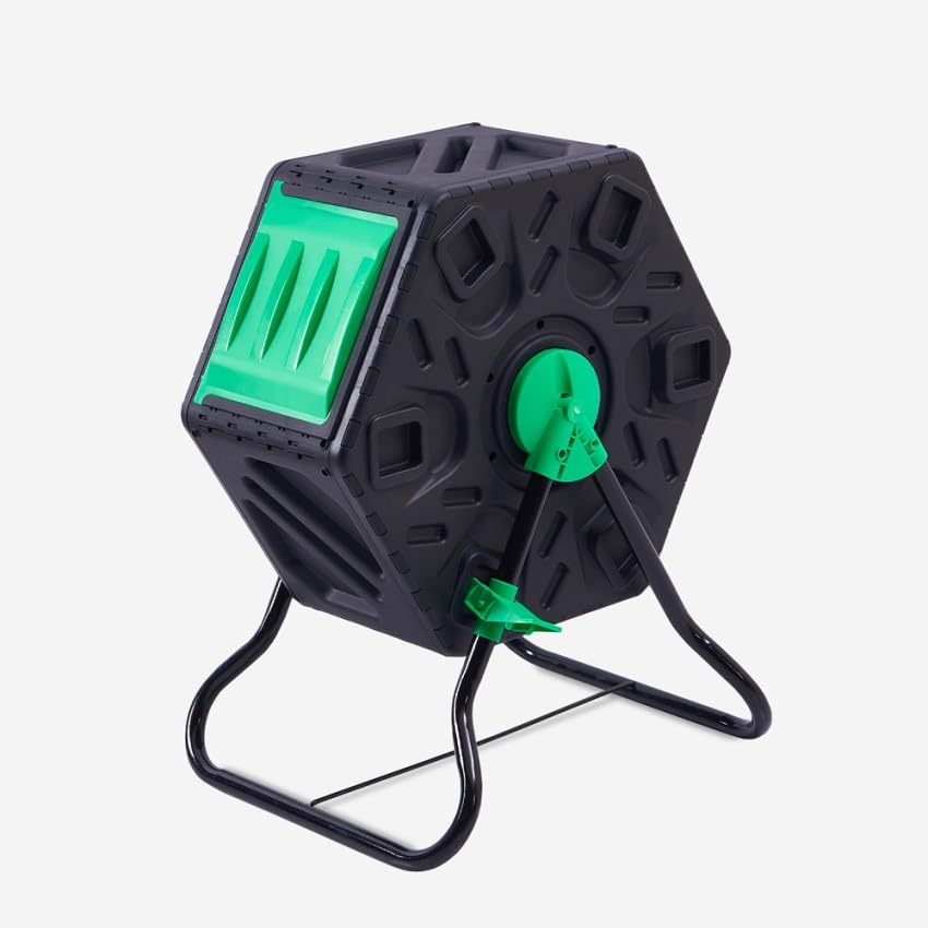 Produce Shop Compostiera Domestica da Giardino 65L composter Girevole Soyle