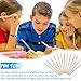 Chinco 150 Pieces Heavy Duty Wood Stylus Tools for Scratch Wooden Art Stylus Stick DIY Creative Draw Sticks for Teens and Teacher