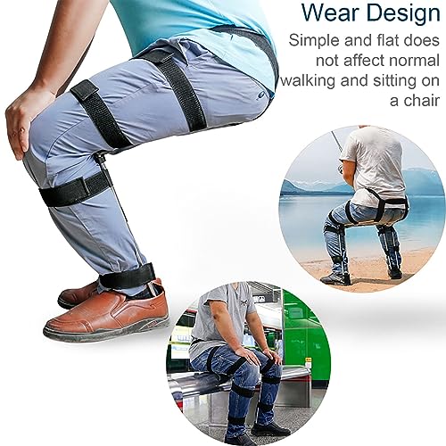 Exosquelette de chaise invisible portable pour tabouret de camping