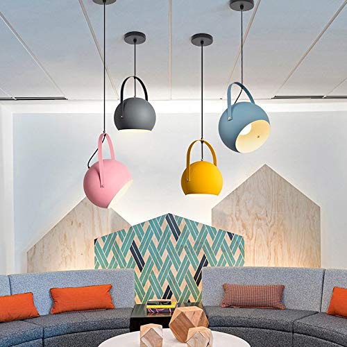 Accesorios de iluminación de suspensión anticaídas para techos altos con rosca E27 3