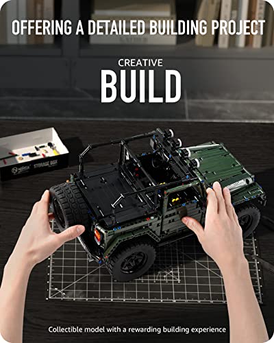 Nifeliz Off-Road Pickup Wrange, 1:8 Moc Technique Building Set, Engineering Model Car Toy For Adults (2,096 Pieces) #TOP3