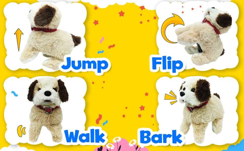 Buy Khilona Kingdom Fantastic Puppy - Battery-Operated Jumping