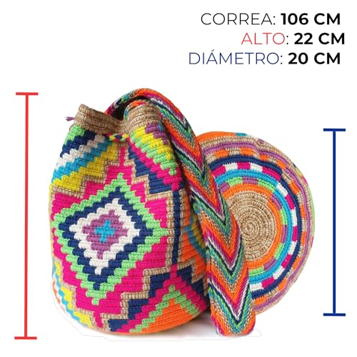 Recopilación y reviews de Mochilas wayuu disponible en línea. 14 Imagen adicional
