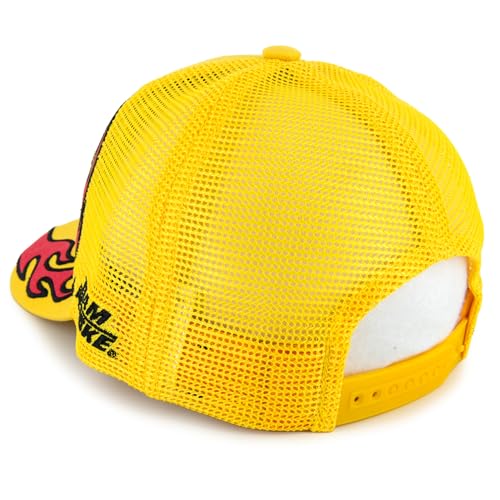 Gorra Snapback Checkered Flag Sports Yellow miniatura 4