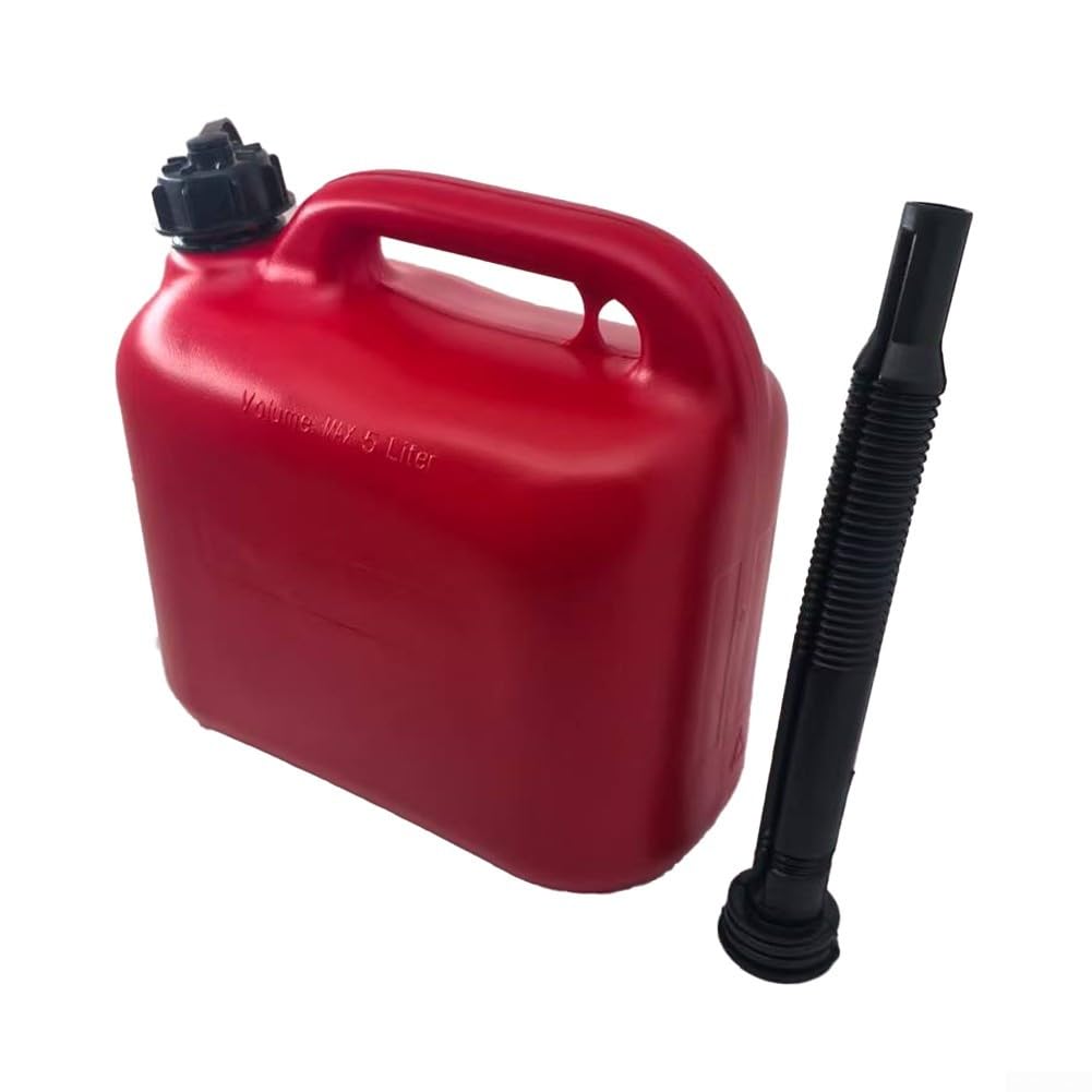 Bidón Combustible HDPE Estable Base Ancha 5 Galones