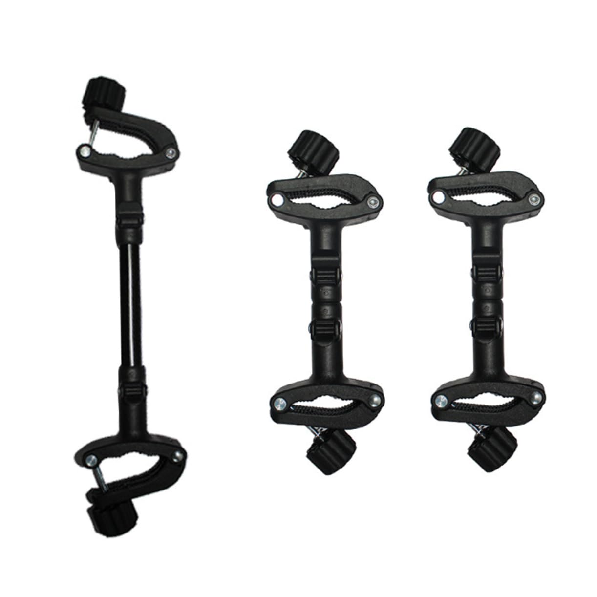 BESPORTBLE 3Pcs Adjustable Stroller Connectors for Twin Dual Stroller Connector Accessories for Easy Transformation of Single Into Double Lightweight