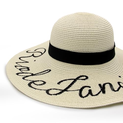 Chapéu Praia Aba Grande Frases Feminino (Rio de Janeiro - Cru)