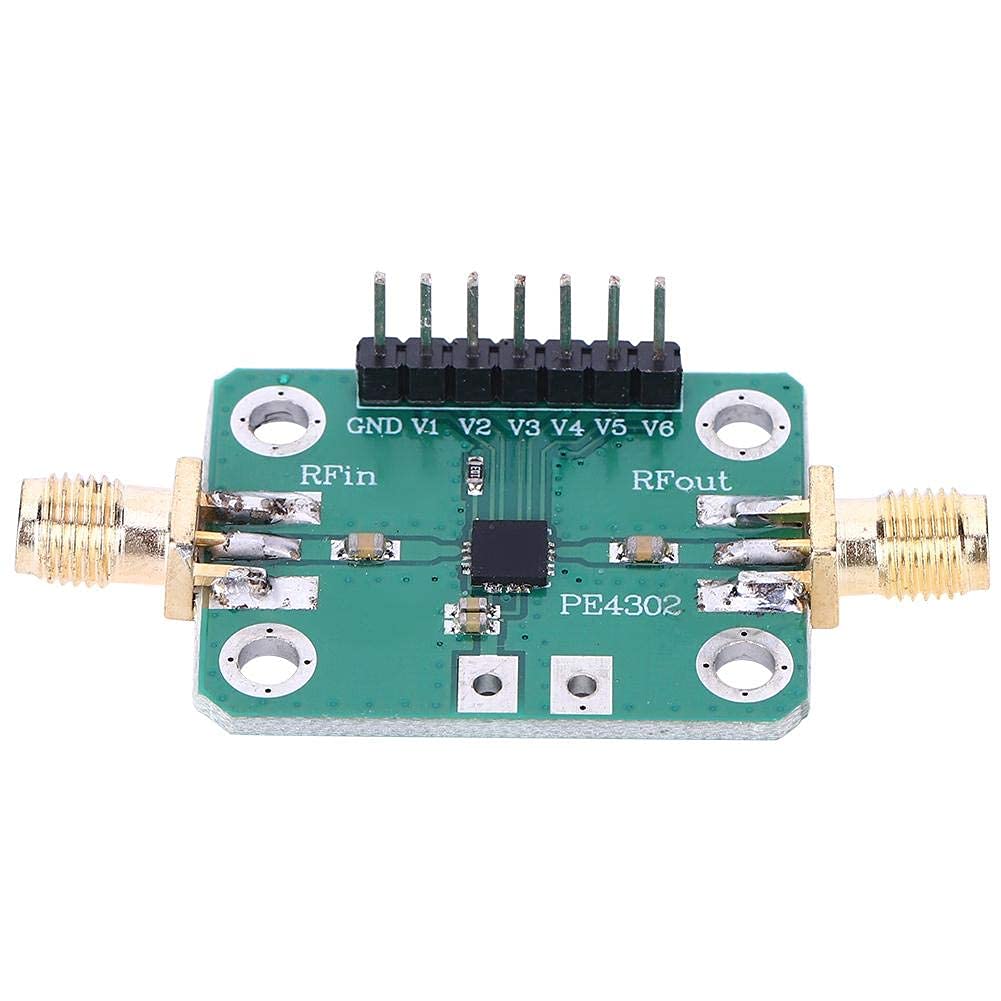 Walfront 1PC Attenuatore CNC PE4302 Attenuatore RF Campo di Controllo 0~31.5dB Modulo Attenuatore di Controllo Numerico Parallelo Diretto