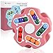 Herefun Magic Bean Cube, 2pcs Magic Bean Cube IQ-Spiel, Rotating Cube, Kreativer Magic Bean, Magic Cube Little Magic Beans, Kreatives Magic Rotating Cube, Kreatives Lernspielzeug für Kinder Erwachsene