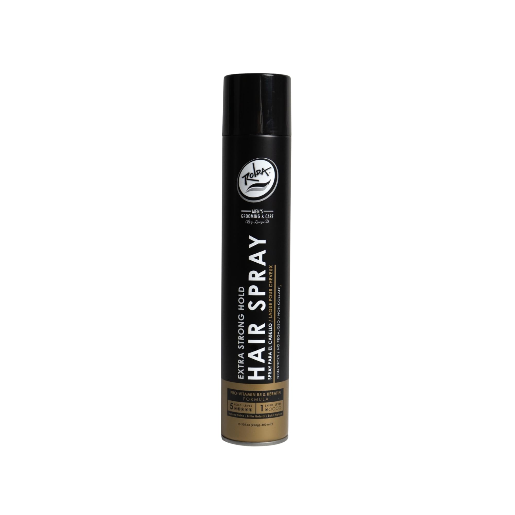 Rolda Extra Strong Hold Hair Spray - Holding Spray With Matte Finish, Pro-Vitamin B5, Fights Moisture & Humidity, Catch Flyaways 13.52oz
