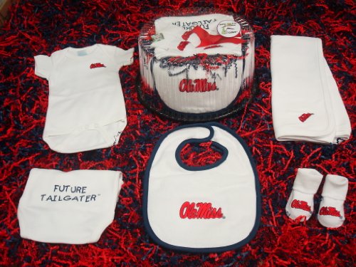 Future Tailgater Louisiana Lafayette Ragin Cajuns 3 Piece Baby Clothing Set (3-6 months)