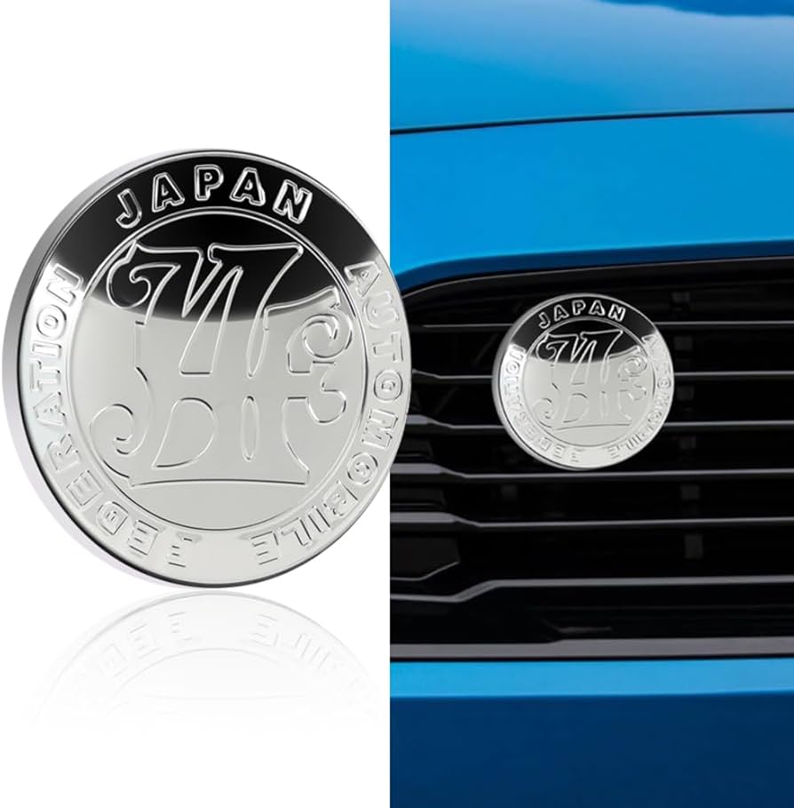 Japan Grand Prix Car Race FIA JAF 鉄製 ロゴ Japan Grand Prix Car Race FIA JAF 鉄製 ロゴ