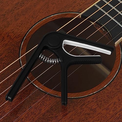 SUPVOX Guitarra Capo Guitarra Clássica Capo Braçadeira De Guitarra Afinador De Guitarra Eletrônica C
