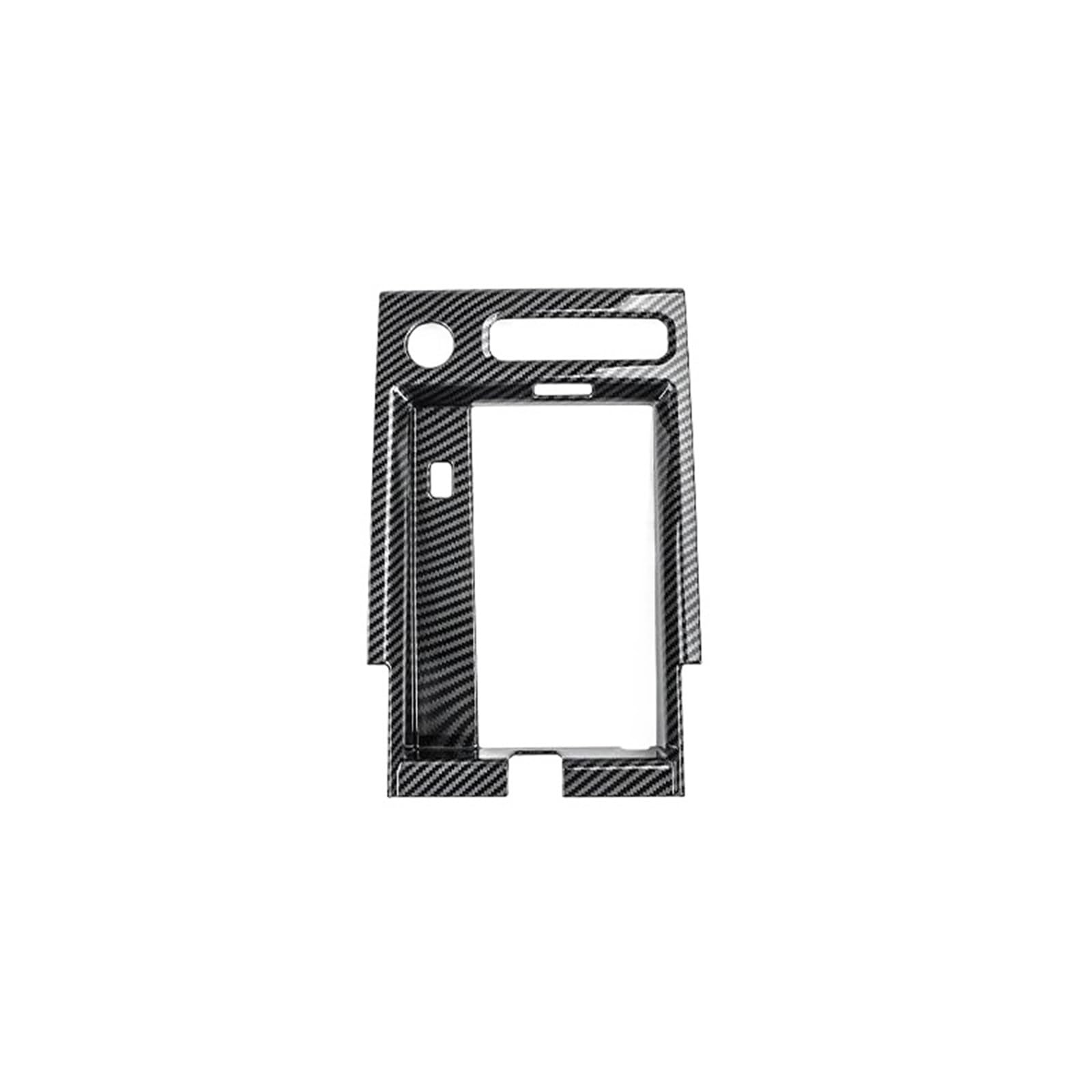 LHD RHD for Kia EV9 2023 2024 2025 Car Tuning Carbon Fiber Center Console Gear Water Cup Panel Cover Trim Interior Decal Trim(LHD for Wood)