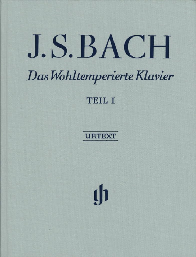 Jean sebastien bach : le clavier bien tempere vol. 1 - avec doigtes - bwv 846-869 - couverture lin: Instrumentation: Piano solo