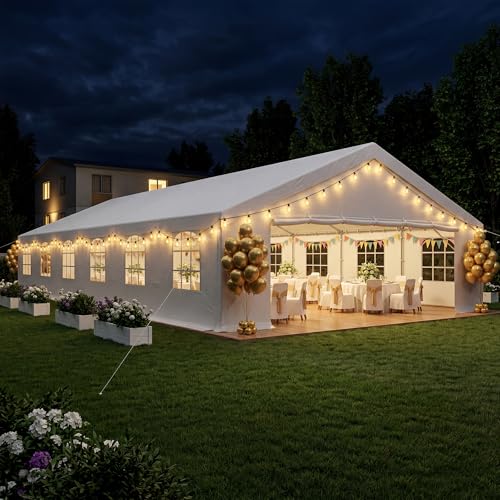 Polar Aurora 20'×40' Party Tent, Heavy Duty Waterproof...