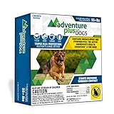 Adventure Plus Triple Flea Protection for Dogs, X-Large 55+ lbs, 4 Months, 4 Doses