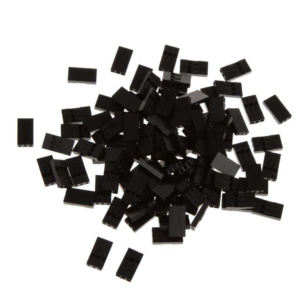 Club Bollywood®100Pcs Jumper Wire Cable Housing Connector 3P Pin Head 2.54Mm|Business & Industrial | Electrical & Test Equipment |• Business & Industrial| 100X-image-45