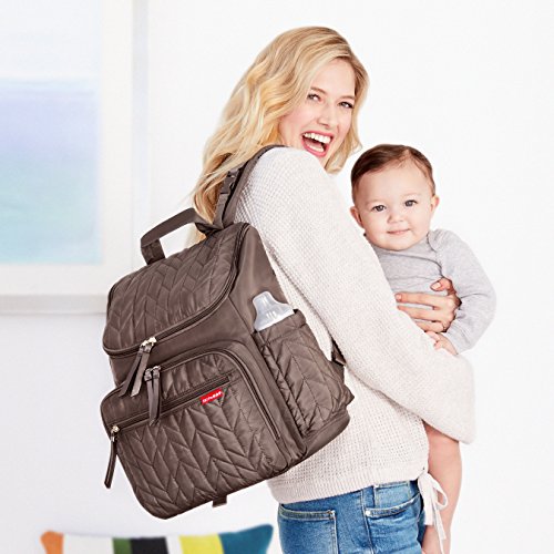 Image of Skip Hop Forma Travel Carry All Diaper Backpack with Insulated Bag, One Size