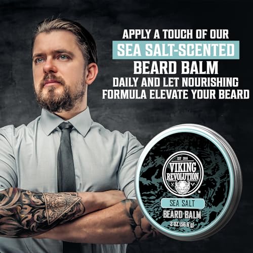 Image of Viking Revolution Beard Balm - Sea Salt - 2 oz