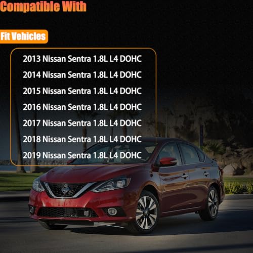 Image of AUCERAMIC HS26589PT Cylinder Head Gasket Set Fit for 2013-2019 Nissan Sentra 1.8L L4 MLS Valve Cover Gasket Replace# HS55237