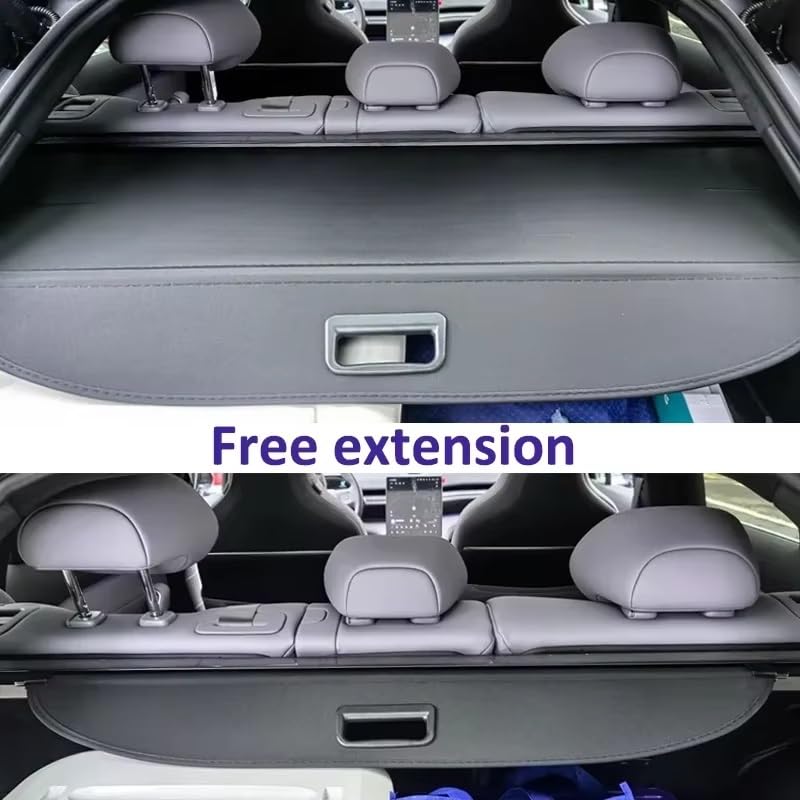Cortina de maletero para Hyundai Santa Fe 2024 2025 que oculta equipaje de miradas 5